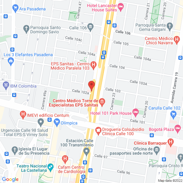 Mapa de Microm De Colombia Internacional Ltda.