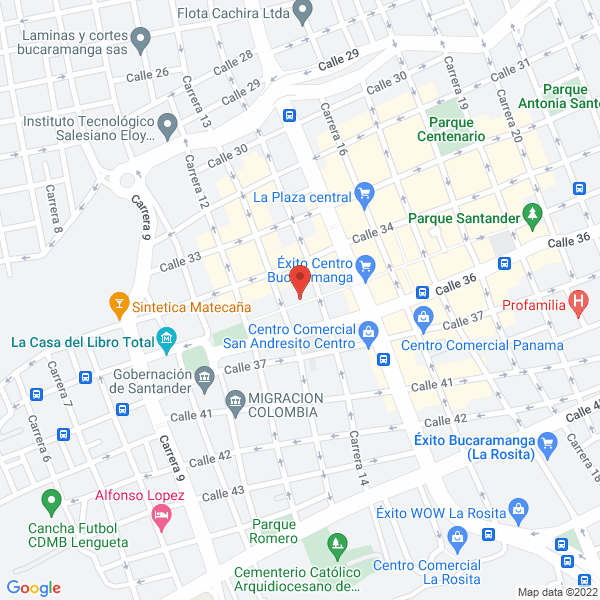 Map of Miguel Amaya Velasquez