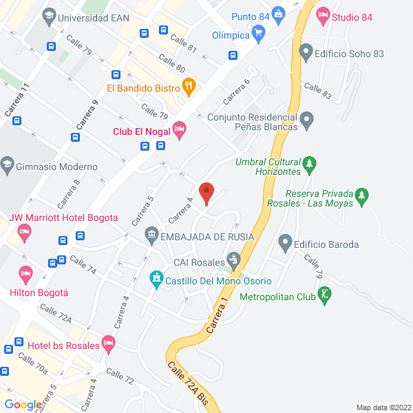 Mapa de La Maja S.A.S.