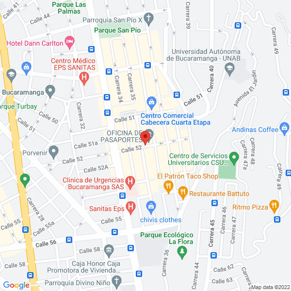 Map of La Minitek Proyecion Estereo
