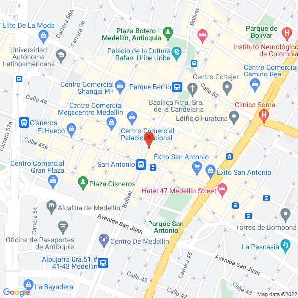 Mapa de La Mona Del Obrero