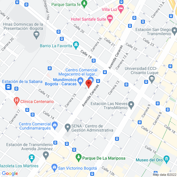 Mapa de La Moto