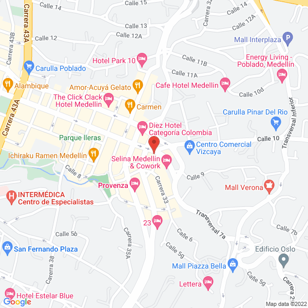 Mapa de La Pandeboneria