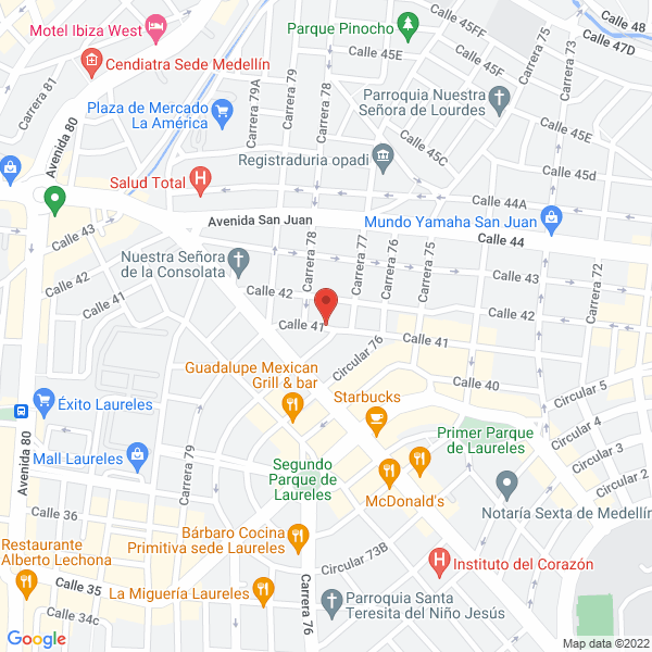 Mapa de La Parrilla De Boky