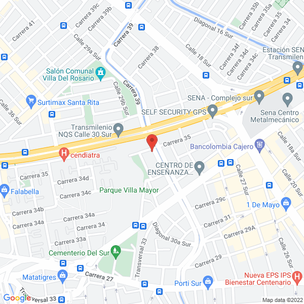 Mapa de La Rana De La Picadita