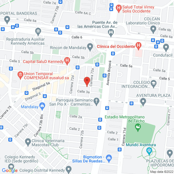Mapa de La Red Ilm S.A.S.