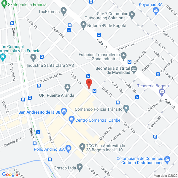 Mapa de La Stampería S.A.