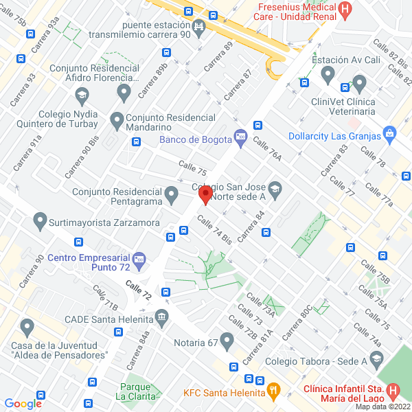 Mapa de Matcom Consultores Ltda.