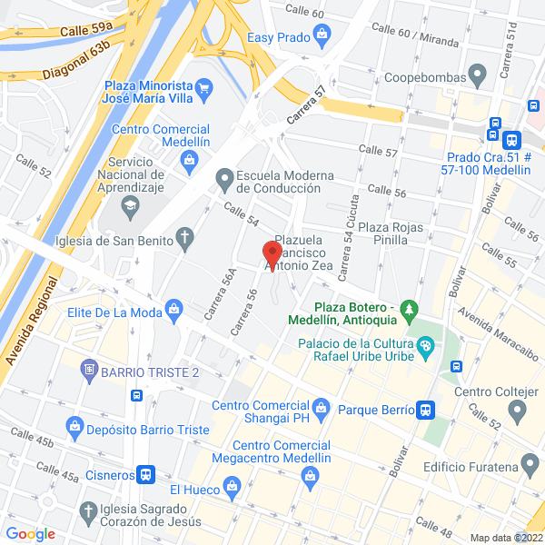 Mapa de Matelec Ltda.