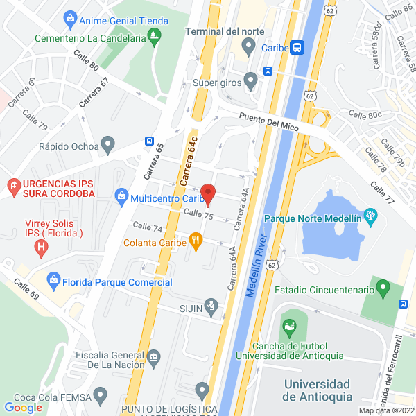 Mapa de Materíales Y Cortes Ltda