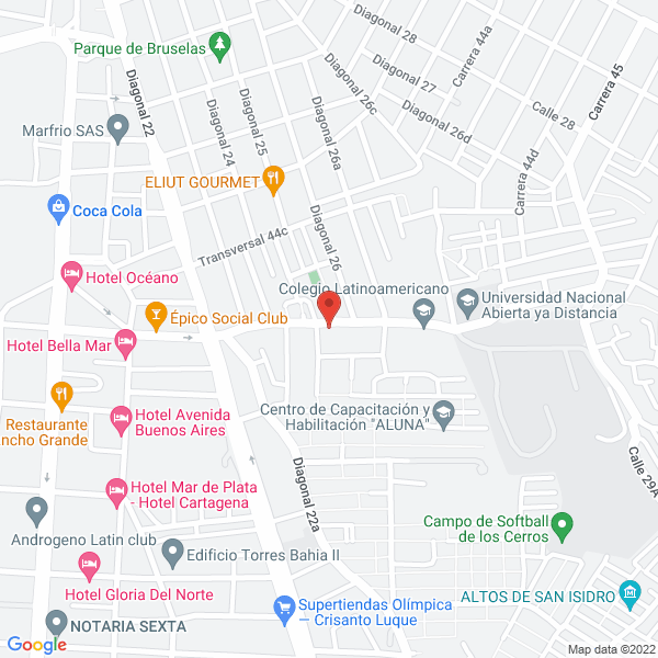 Map of Matilde Carrascal Eventos