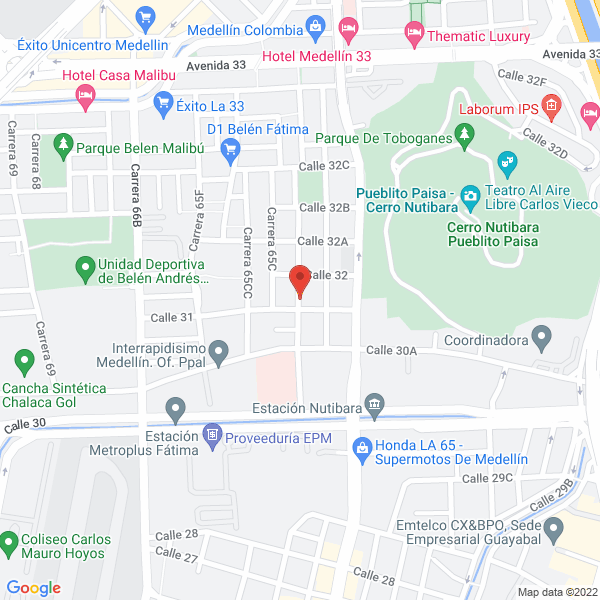 Mapa de Mavill S.A.S.
