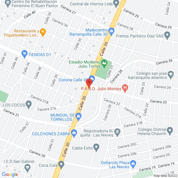 Map of Max Ceramica S.A.
