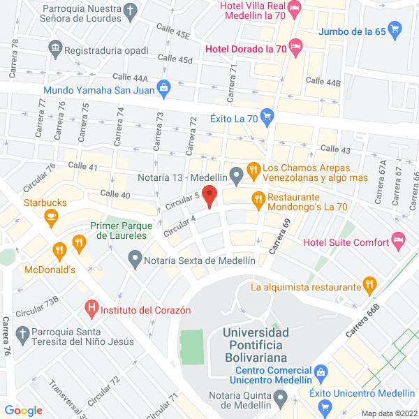 Mapa de Empresa De Servicios Temporales Maxempleos S.A.