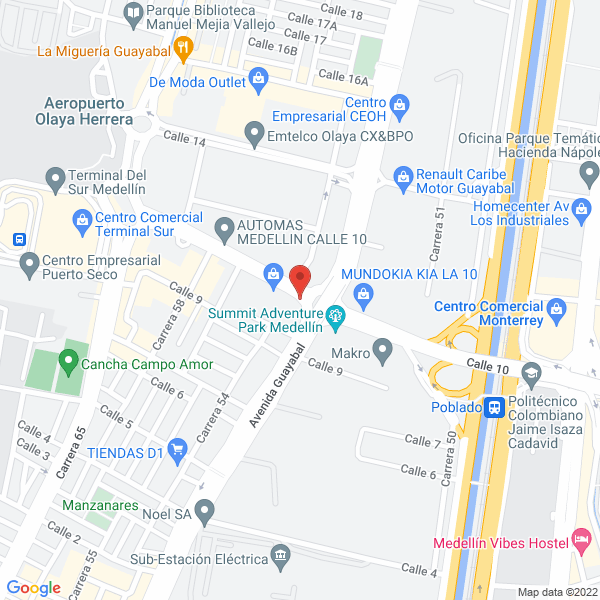 Mapa de Maxi Diesel