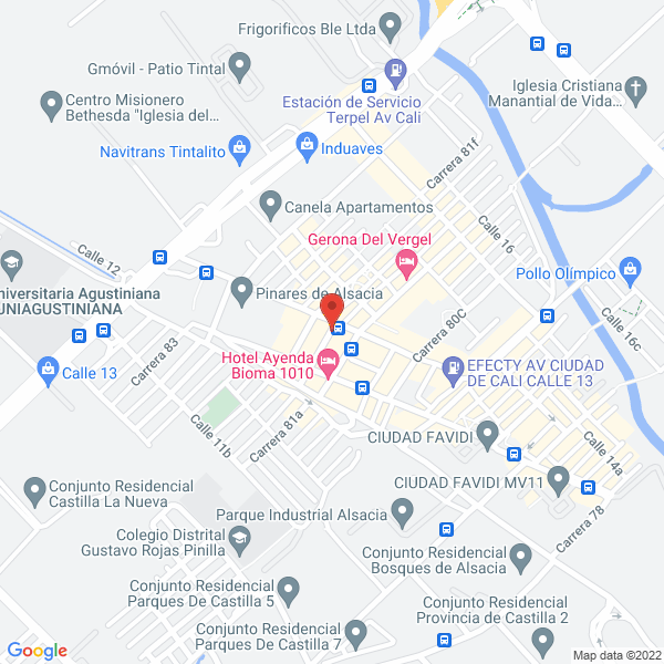 Mapa de Maxilike Aceites Y Margarinas