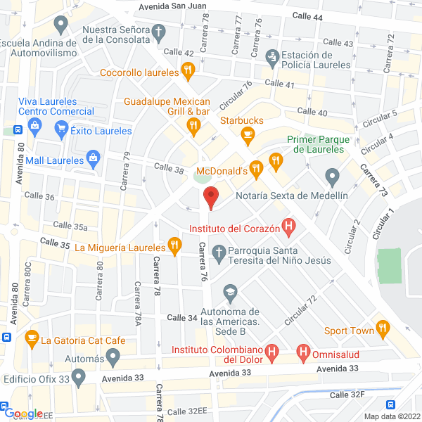 Mapa de Maxima Sound & Light Tech Solutions S.A.S