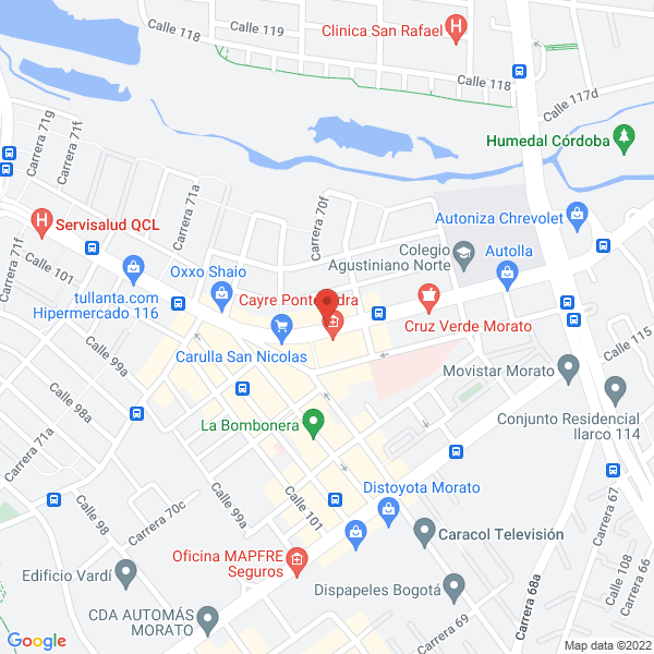 Mapa de Maya Pijá Ips S.A