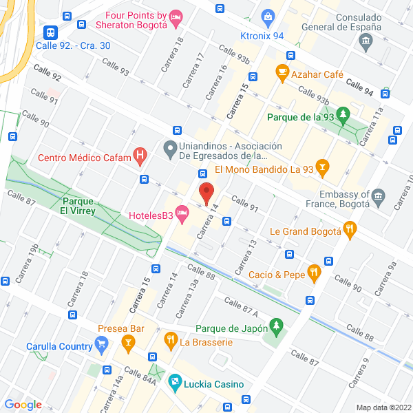 Mapa de Mayor Orejuela Fernando