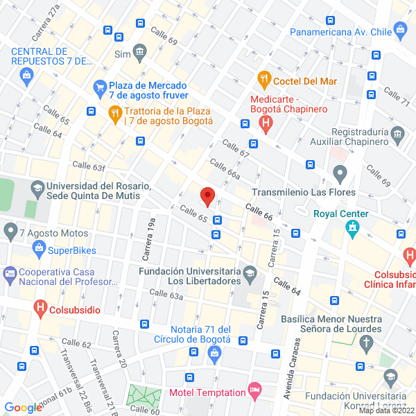 Mapa de Integra Diseño