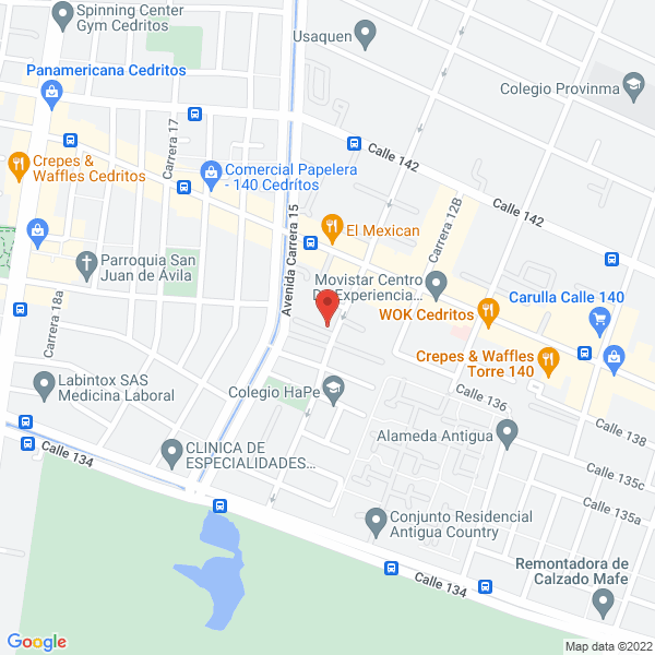 Mapa de Integra Resultados S.A.S.