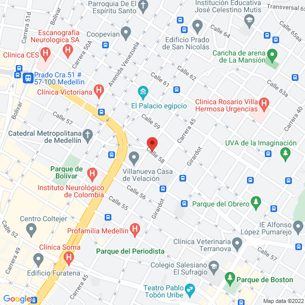 Mapa de Integrales Acrilujos Ltda.