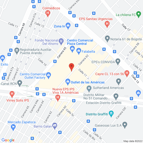 Mapa de Arroz Doña Pepa