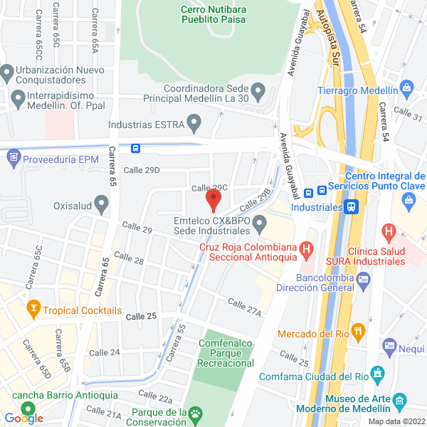 Mapa de Molinos Los Unidos