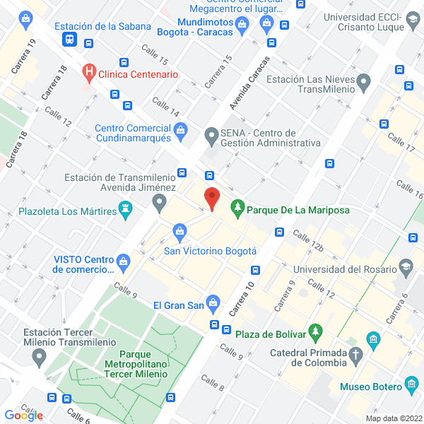 Mapa de Laboratorio Dental Lunadent