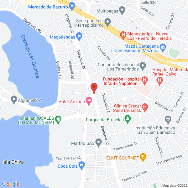 Map of Laboratorio Dental Soriano