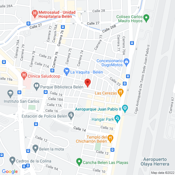 Mapa de Laboratorio Fotográfico Prismafoto