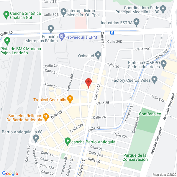 Mapa de Laboratorio La Boca