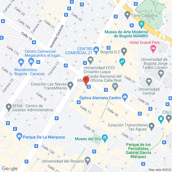 Mapa de Laboratorio Optico Singapur
