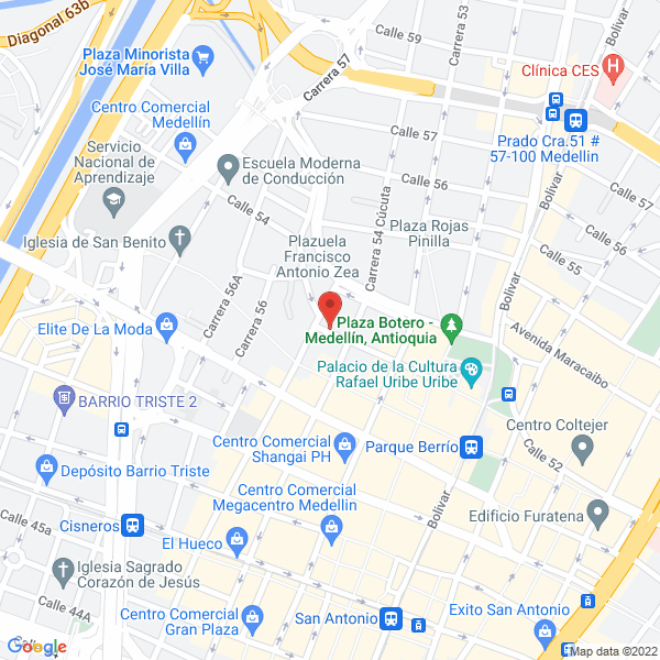 Mapa de Laboratorio Y Depósito Dental Angel Maria Gomez