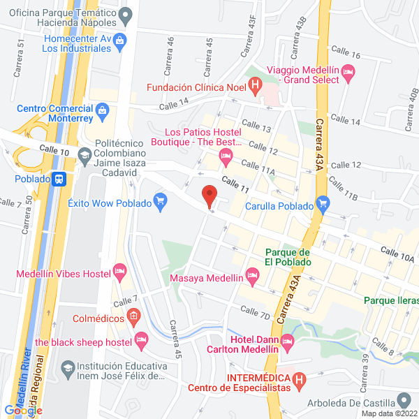 Mapa de Laboratorio Y Estudio Fotográfico León Duque