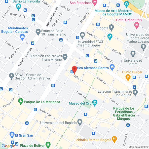 Mapa de Laboratorio Y Óptica Optibisel