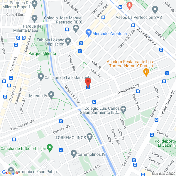 Mapa de Laboratorios Brisse Cía. Ltda.