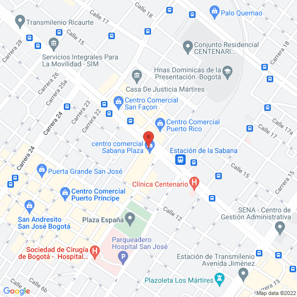 Mapa de Laboratorios Nutrimedical