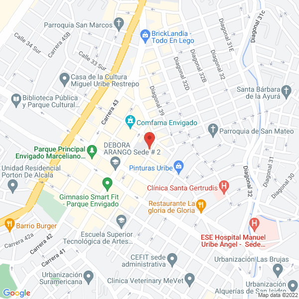 Mapa de Laboratorios Optoco De Sur