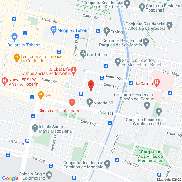 Mapa de Laboratorios Palpluss