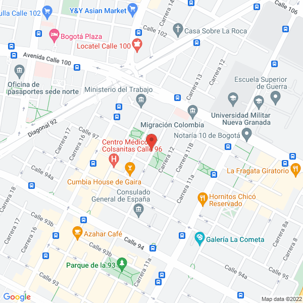 Mapa de Lacomex Ltda.