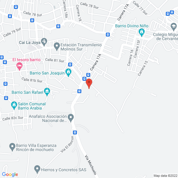 Mapa de Ladrillos San Marcos Ltda.