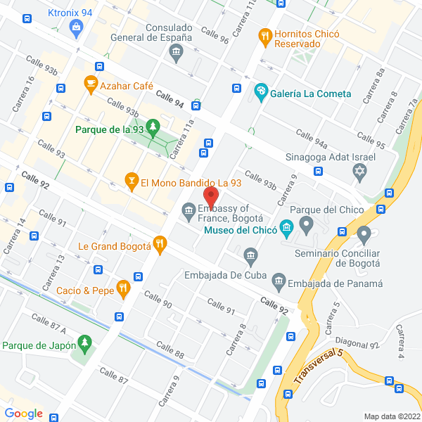 Mapa de Lagma S.A.S.