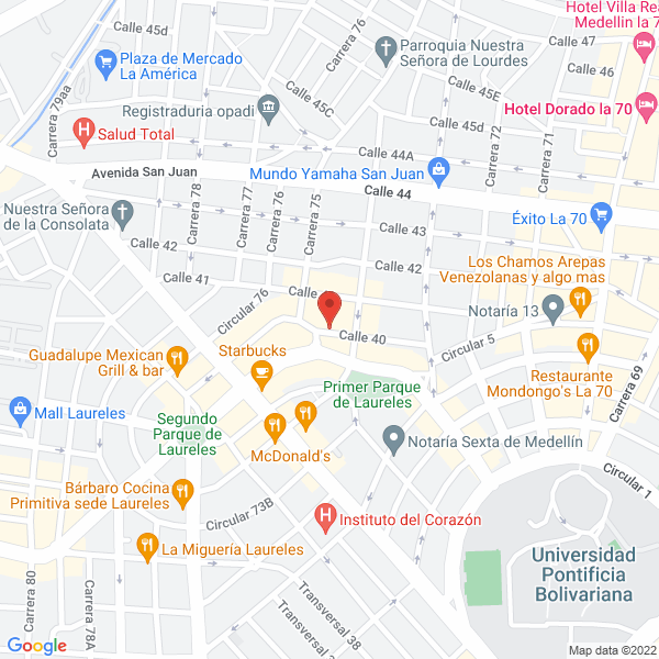 Mapa de Optimizar 1A S.A.S