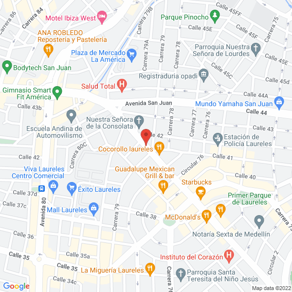 Mapa de Mi Buñuelo La Consolata