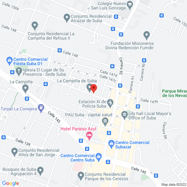 Mapa de Michael Broasted
