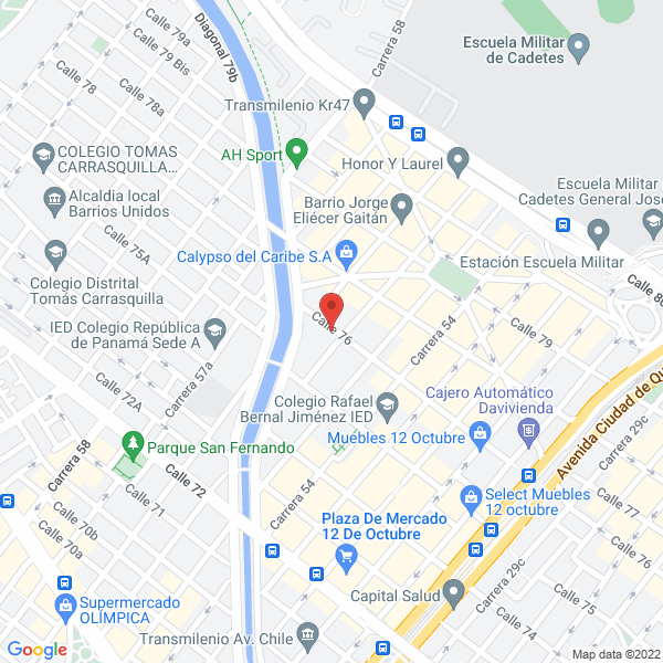Mapa de Lavandería JM