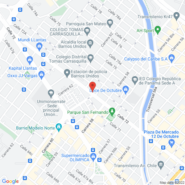 Mapa de Lavaseco Lavamaster