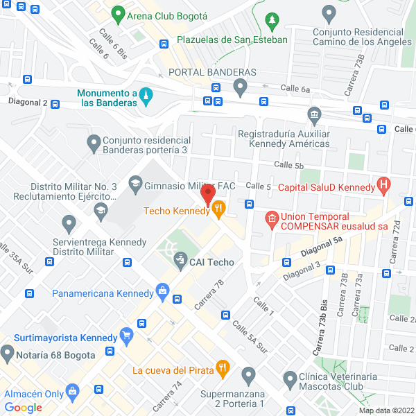 Mapa de Lavaseco Perclomatic