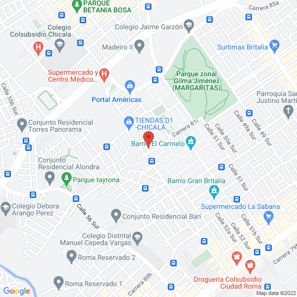 Mapa de Lavaseco Rapidtex